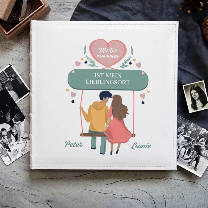 Mit Dir zusammen - personalisiertes Fotoalbum