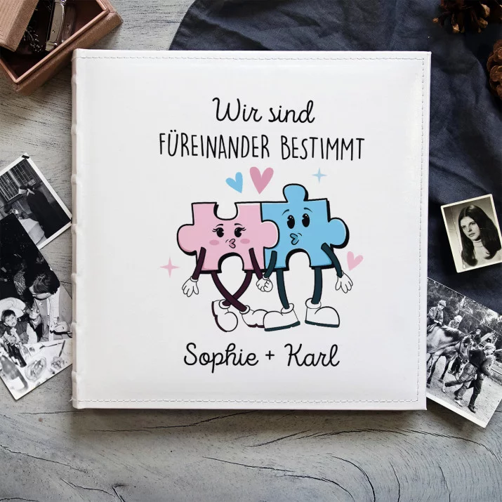 Wir sind füreinander bestimmt - personalisiertes Fotoalbum