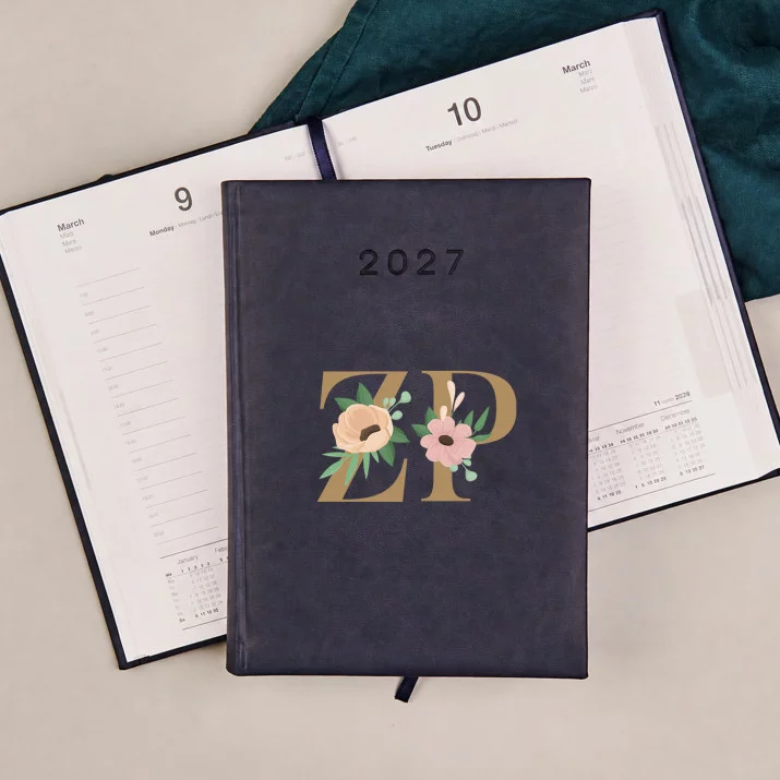 Initialen Blumen - Kalender Initialen Blumen - Kalender