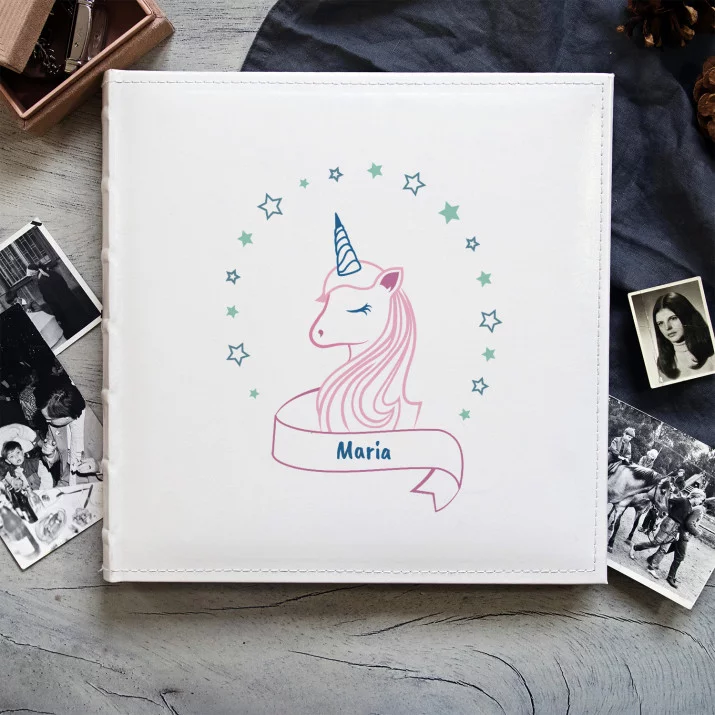 Einhorn - personalisiertes Fotoalbum