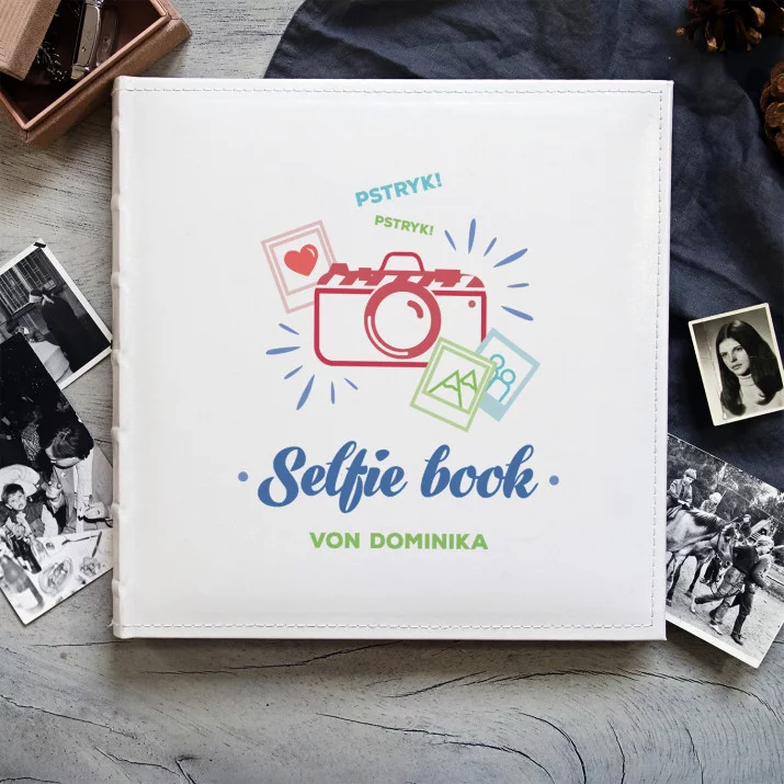 Selfie book - personalisiertes Fotoalbum