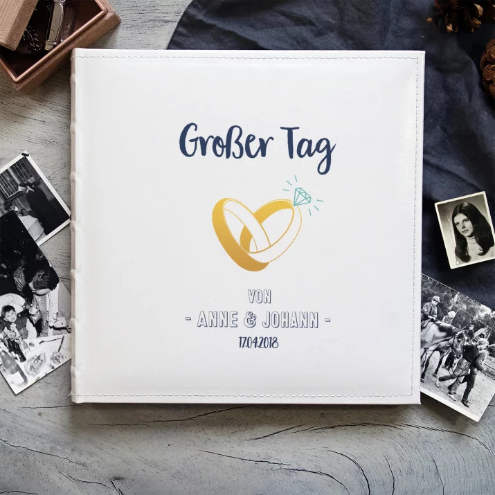 Großer Tag - personalisiertes Fotoalbum