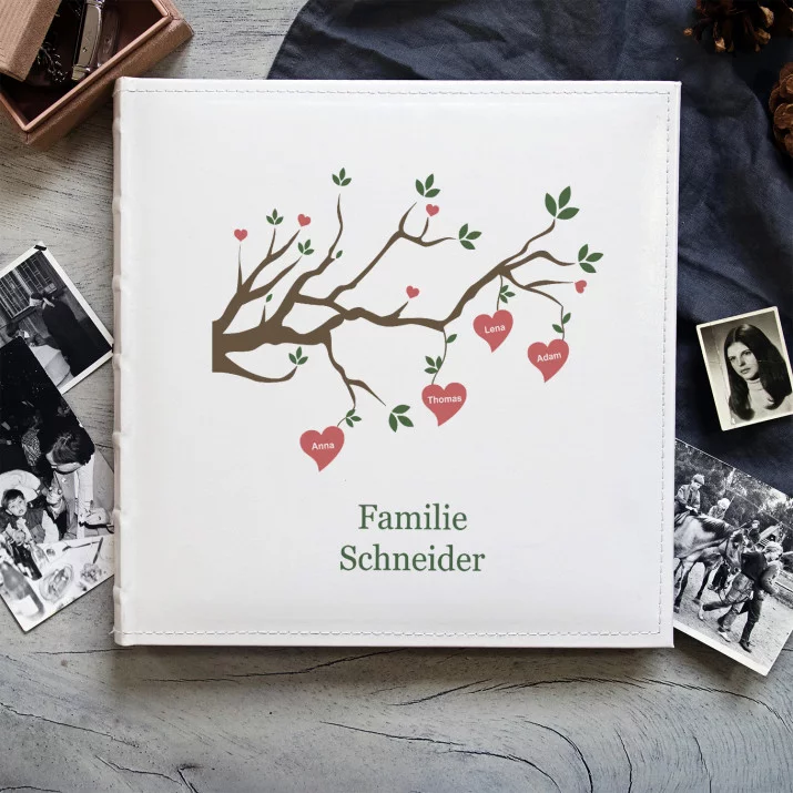 Familienstammbaum - personalisiertes Fotoalbum