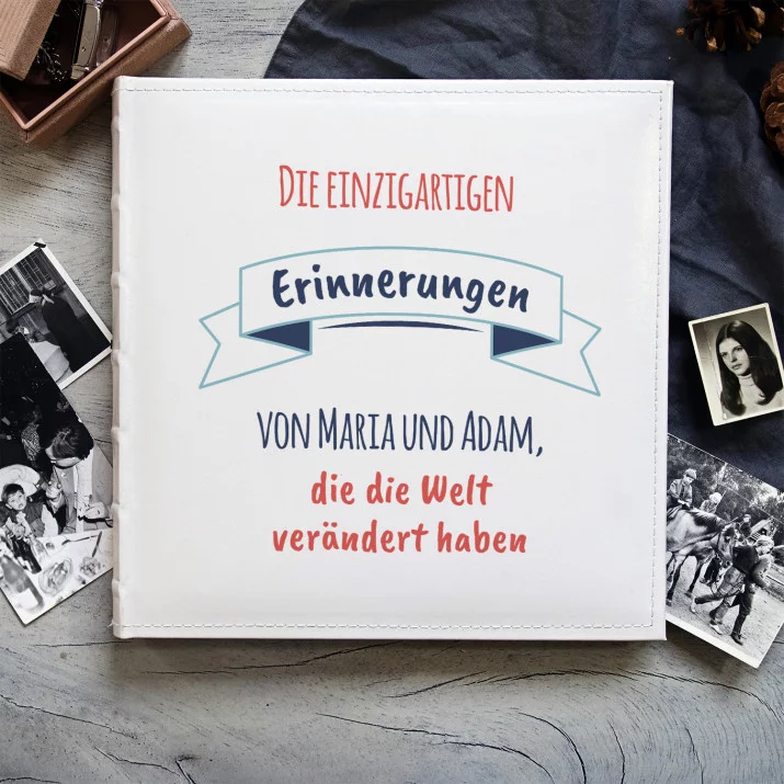 Einzigartige Erinnerungen - personalisiertes Fotoalbum