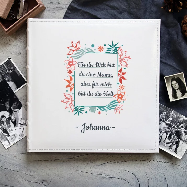 Du bist Mama - personalisiertes Fotoalbum
