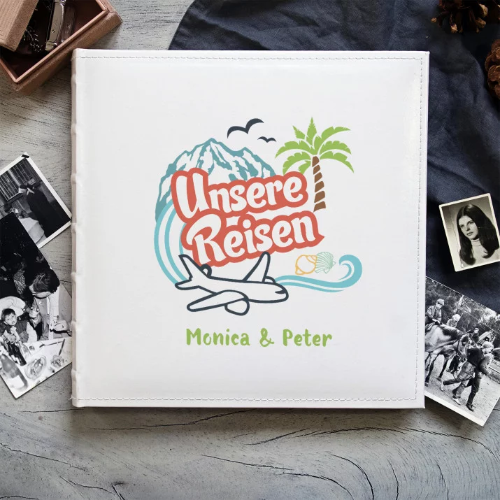 Unsere Reisen - personalisiertes Fotoalbum