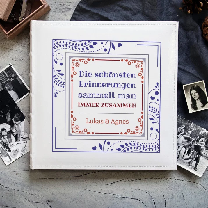 Gemeinsame Erinnerungen - personalisiertes Fotoalbum