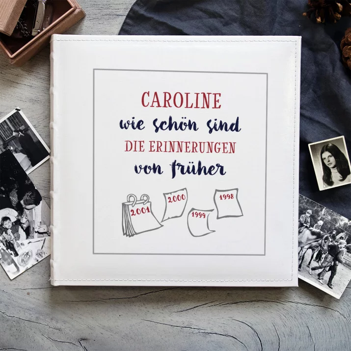 Erinnerungen von früher - personalisiertes Fotoalbum