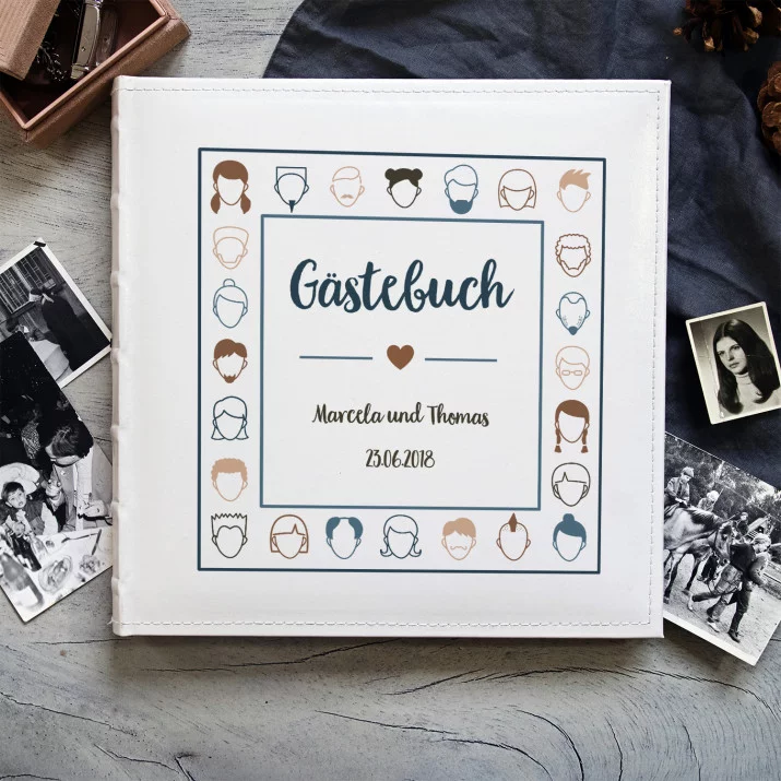 Gästebuch - personalisiertes Fotoalbum