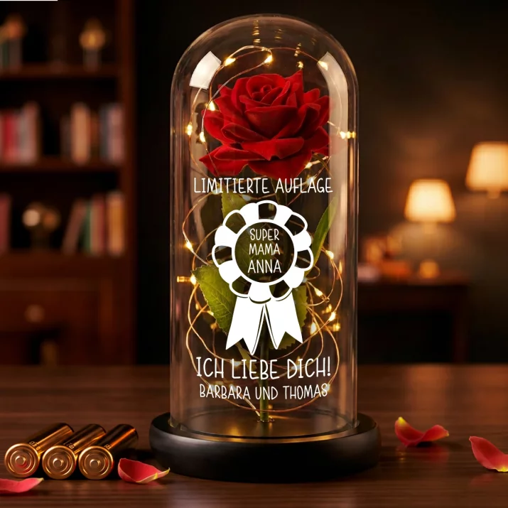 Limitierte Auflage - Ewige Rose Im Glas Limitierte Auflage - Ewige Rose Im Glas