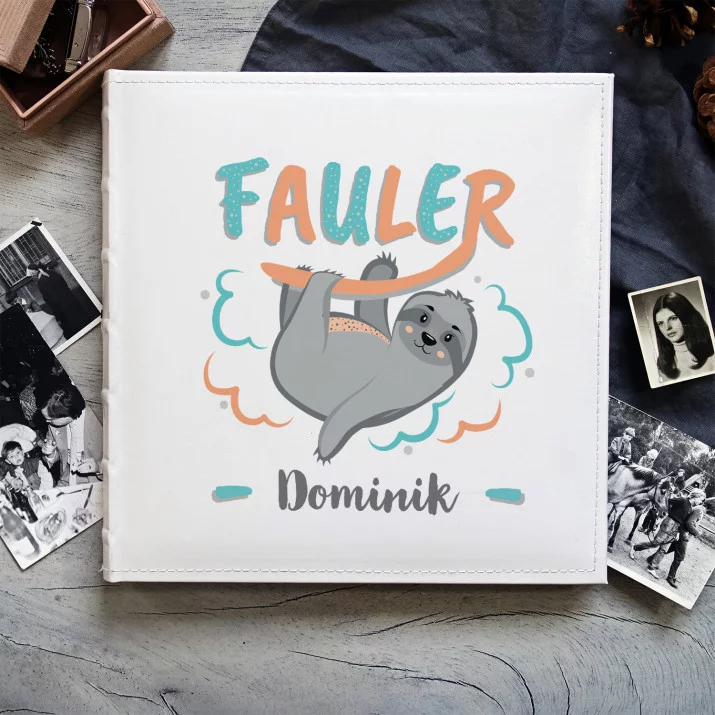 Fauler - personalisiertes Fotoalbum