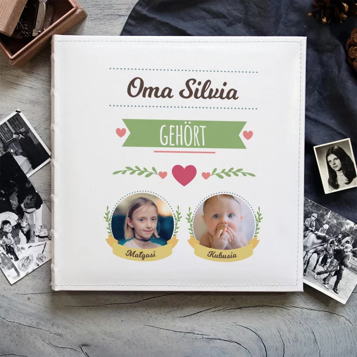 Oma gehört - personalisiertes Fotoalbum