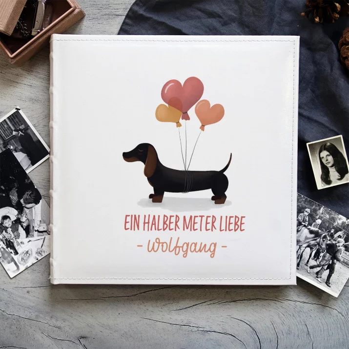 Ein halber Meter Liebe - personalisiertes Fotoalbum