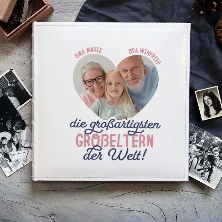 Großartigste Großeltern - Personalisiertes Fotoalbum