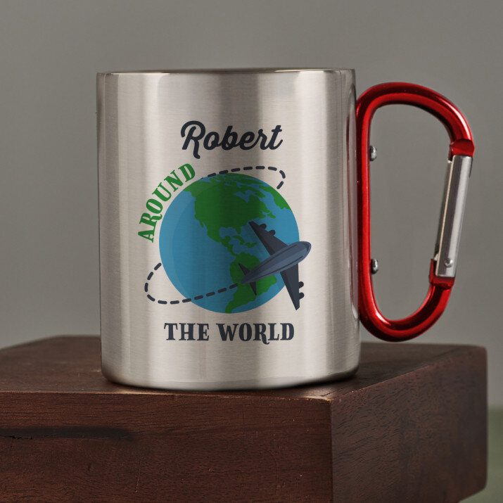 Around the world - Karabinerbecher