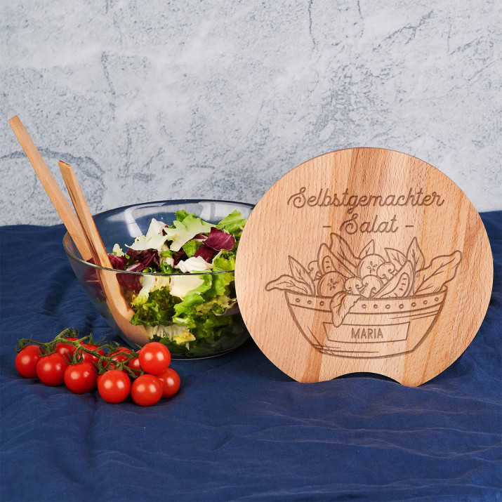 Selbstgemachter Salat - Salatschüssel