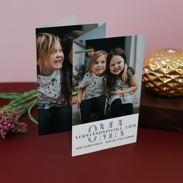 Oma - Fotos, harmonikaartig gefaltet