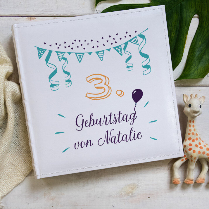 Ballon - personalisiertes Fotoalbum