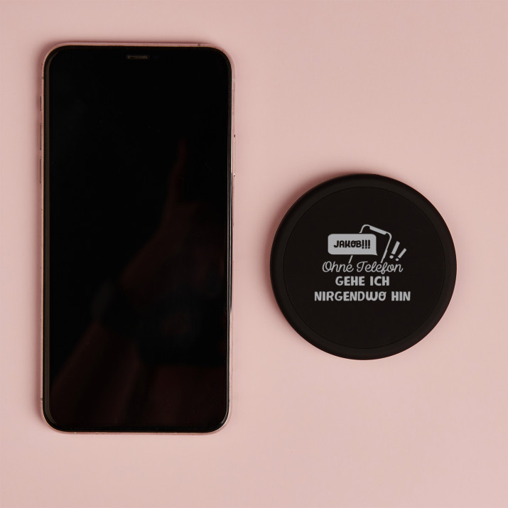Ohne Telefon - Induktionsladegerät mit Beleuchtung
