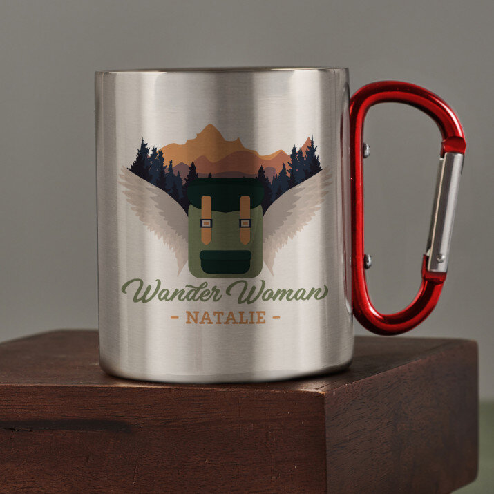 Wander woman - Karabinerbecher