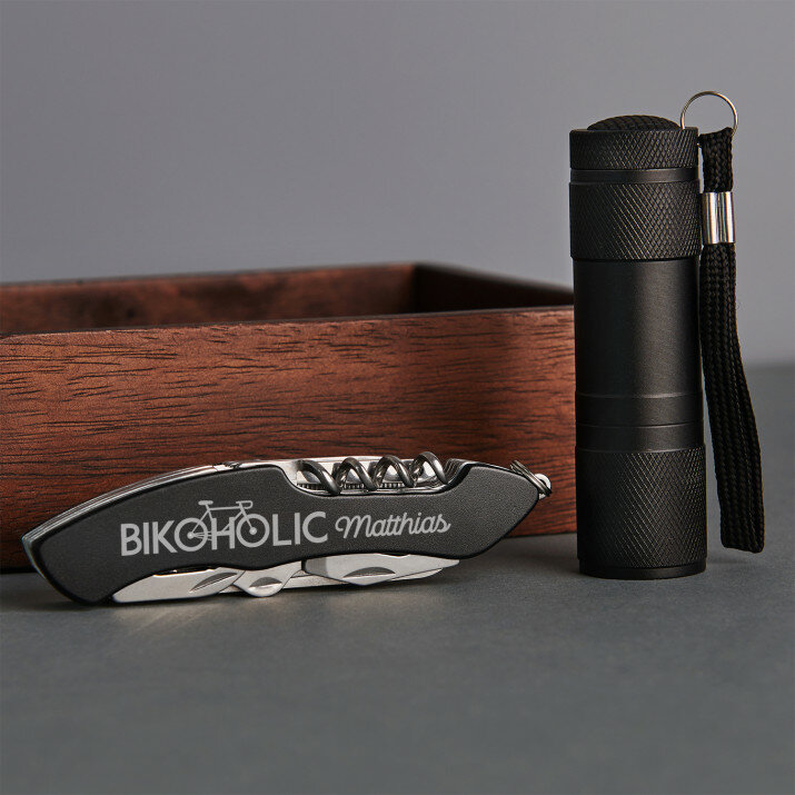 Bikoholic - Multitool Taschenlampe Set