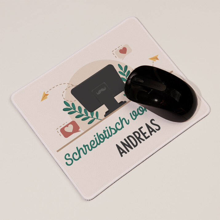 Schreibtisch von papa - Mauspad 