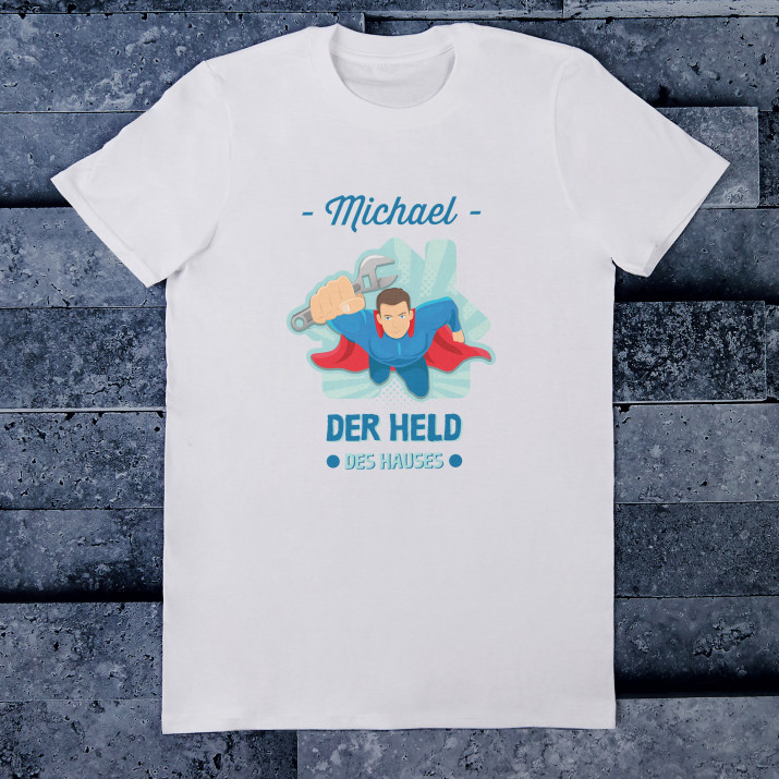 Held des Hauses - T-Shirt mit Aufdruck für Herren