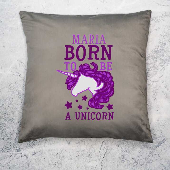 Born to be a unicorn - Kissen