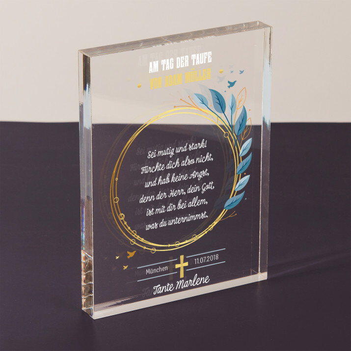 Gottes Kind - Acrylblock