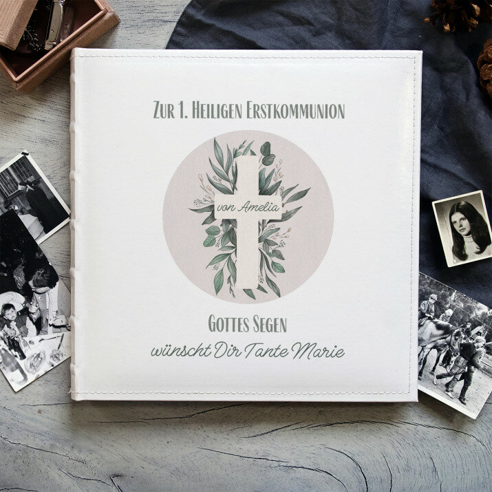 Gottes Segen Kommunion - Personalisiertes Fotoalbum