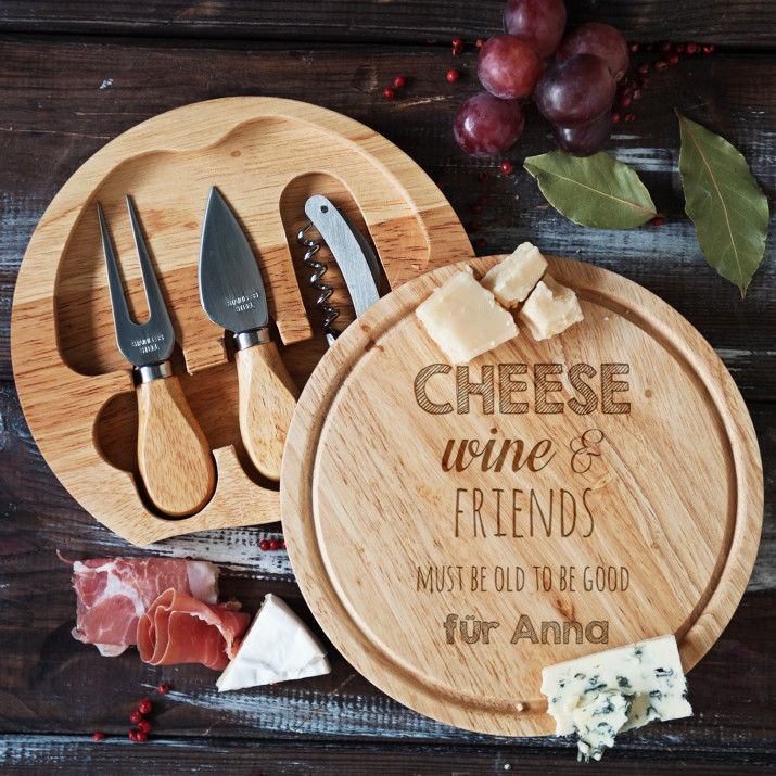Cheese, Wine & Friends - Käsebrett