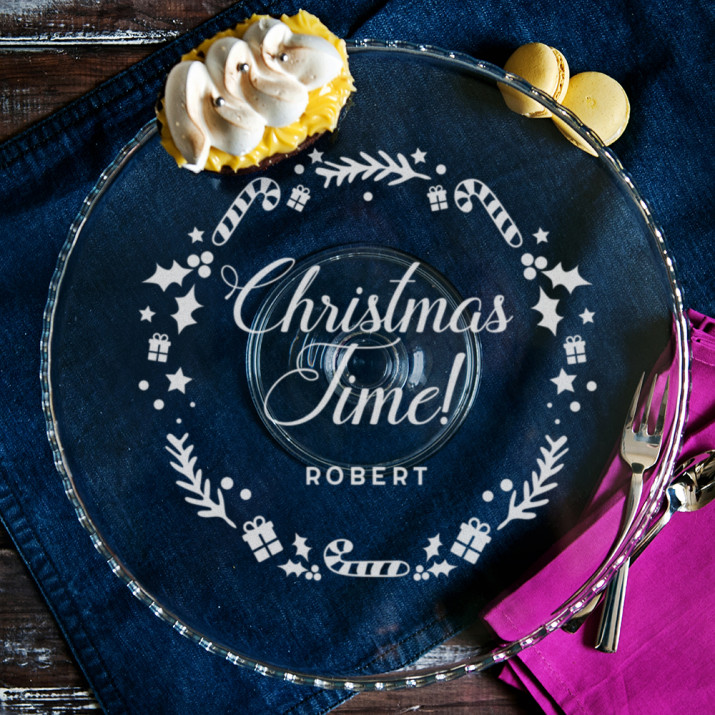 Christmas time - Tortenplatte