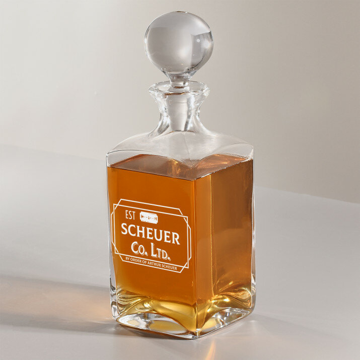 Company Limited - Whiskykaraffe mit Gravur