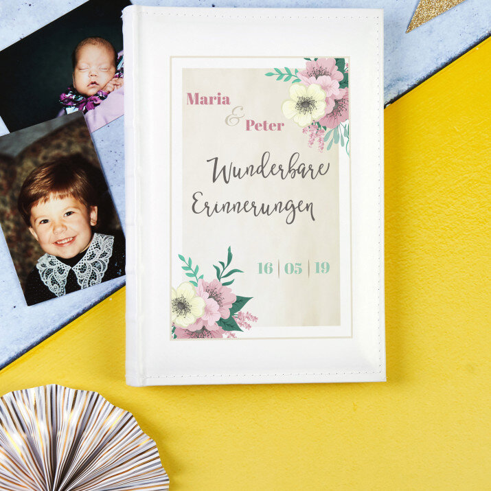 Wunderbare Erinnerungen - personalisiertes Fotoalbum