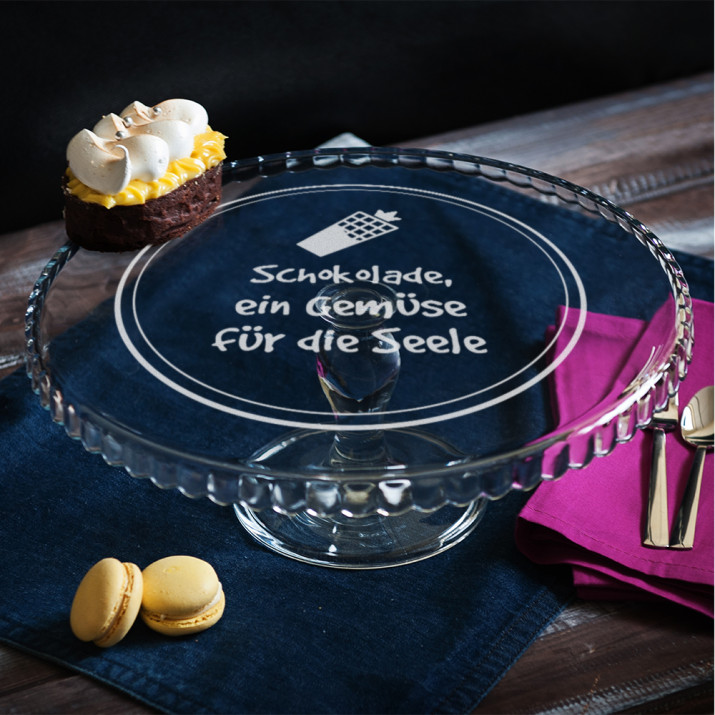 Ein Gemüse für die Seele - Tortenplatte