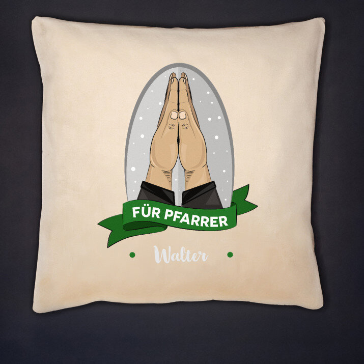 Für Pfarrer - Kissen