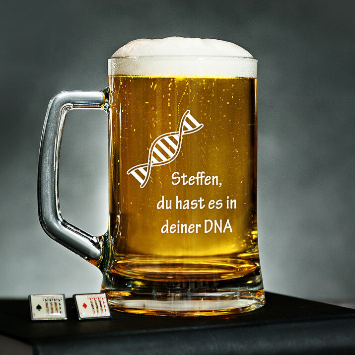 In der DNA - Bierkrug
