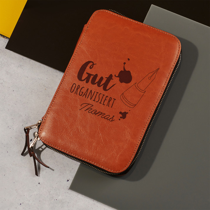 Gut organisiert - Leder Organizer
