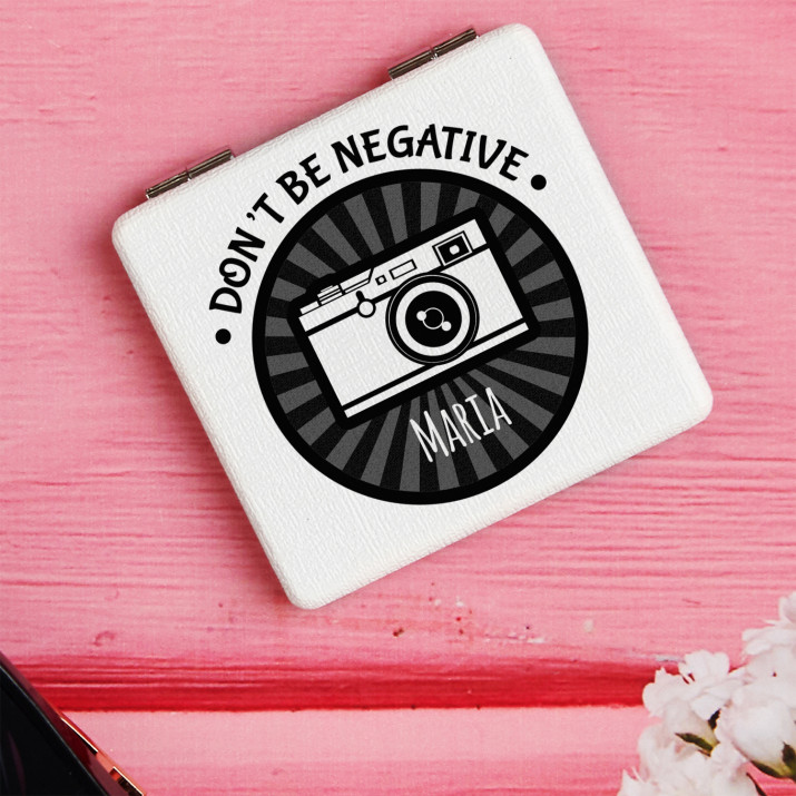 Don`t be negative - Taschenspiegel