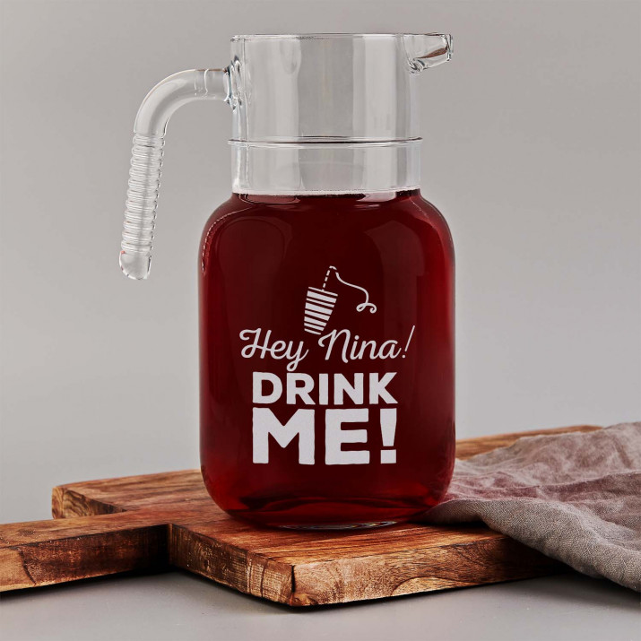 Drink me - Glaskrug