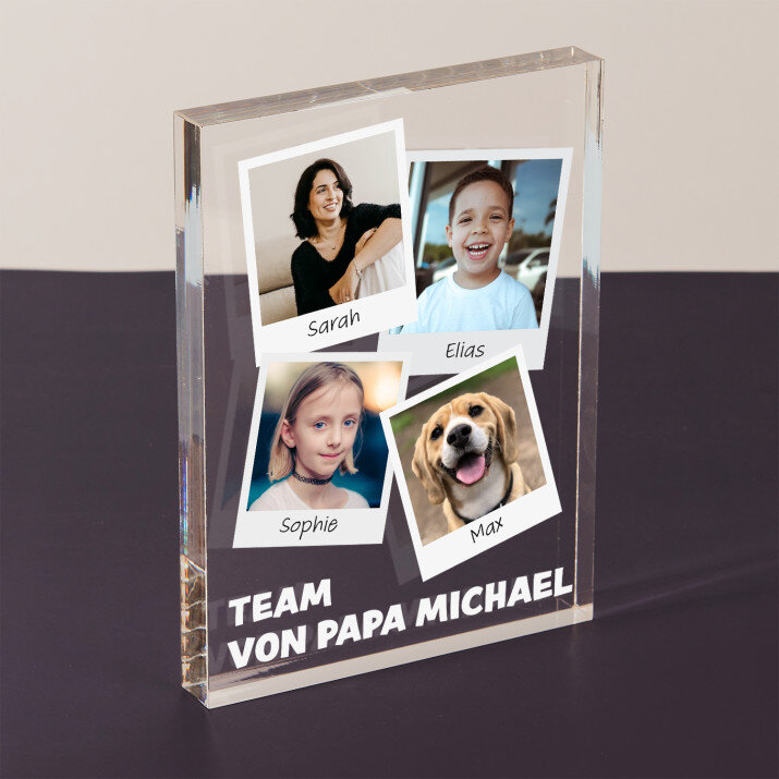 Team Papa - Acrylblock