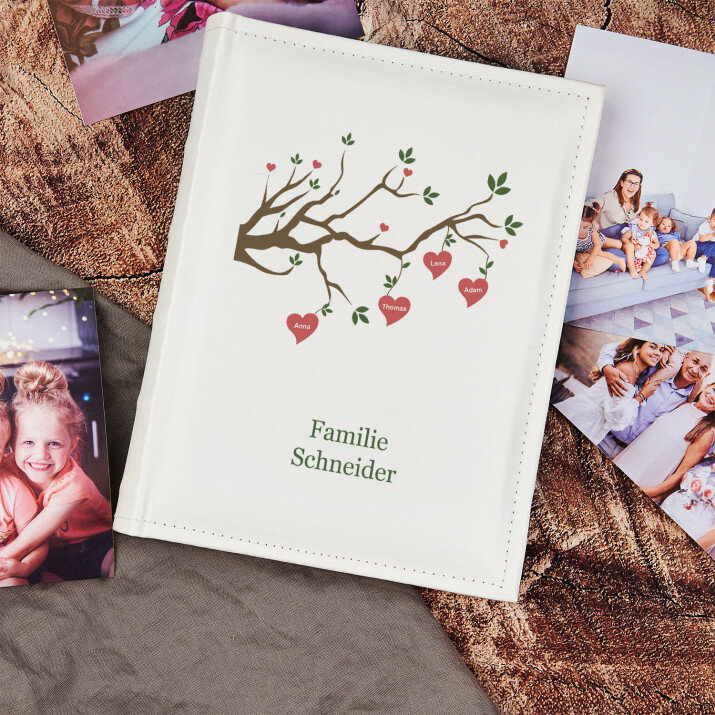 Familienstammbaum - personalisiertes Fotoalbum