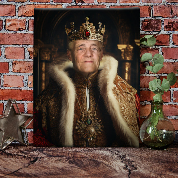 Opa König - Königliches Porträt