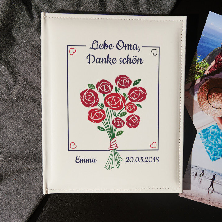 Danke, Oma - personalisiertes Fotoalbum