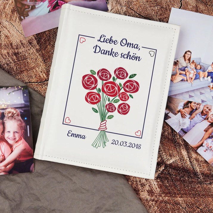 Danke, Oma - personalisiertes Fotoalbum