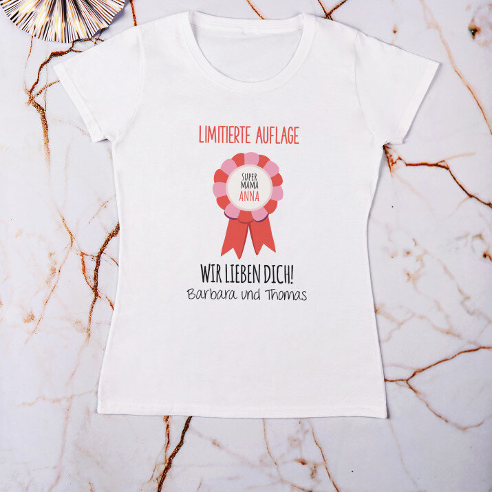 Limitierte Auflage - T-Shirt mit Aufdruck für Damen