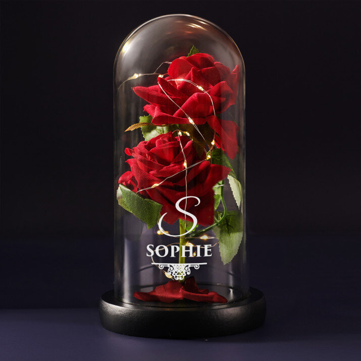 Elegant - Ewige Rose Im Glas