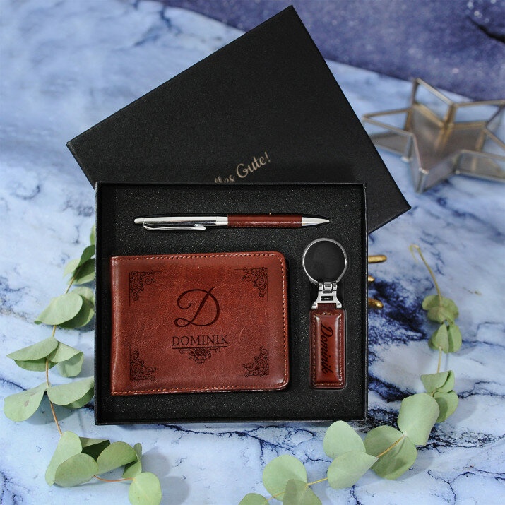 Elegant - Geschenkset mit Portemonnaie