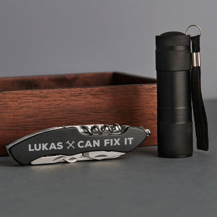 Fix it - Multitool Taschenlampe Set