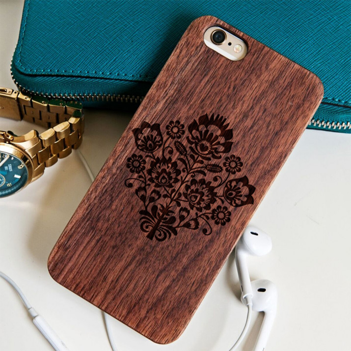 Folk - Cover aus Holz